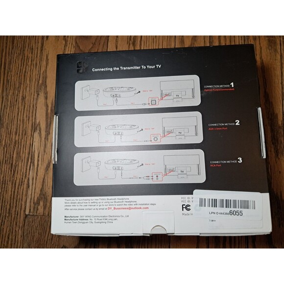 DYTOLE Wireless Headphones  for TV with Multi-function Transmitter Charging Base - Picture 4 of 4